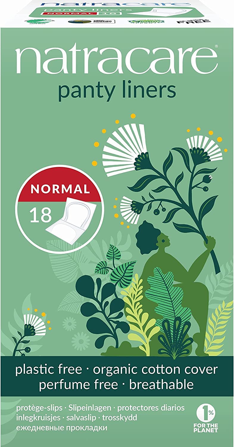 Natracare Panty Liner Normal Wrapped 18 Pieces x 1