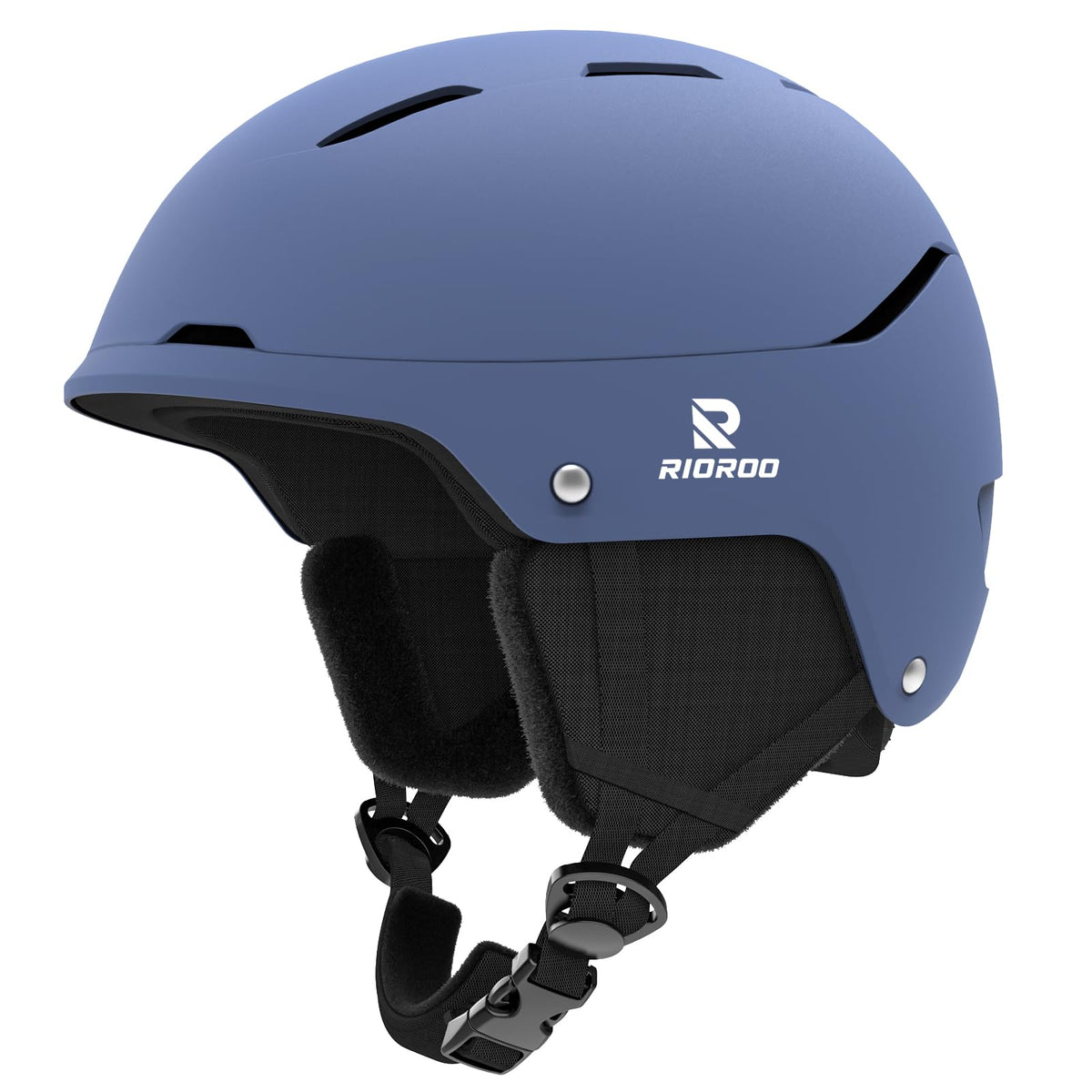 RIOROO Ski Helmet, Ski Helmets for Men Women Youth,Snowboard Helmet with Fluff Adjustable Vents,Compatible with Ski Goggles,Available for Snow Sports,Snowboarding Snowmobile Skiing Windproof.