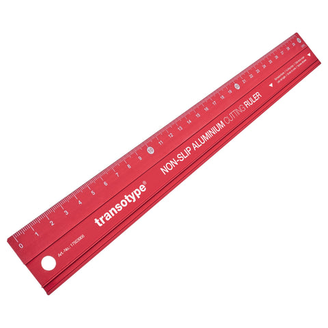 Transotype Non-Slip Cutting Ruler 30 cm