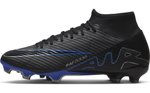 NIKE Mercurial Superfly 9 Academy Mens DJ5625-040 (Black/Chrome-H), Size 7.5