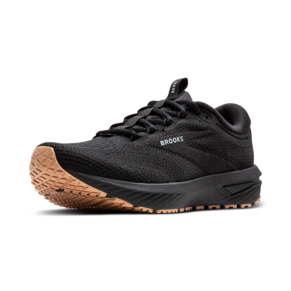 Brooks MenÃ¢â‚¬â„¢s Revel 7 Neutral Running Shoe - Black/Black - 8.5 Medium