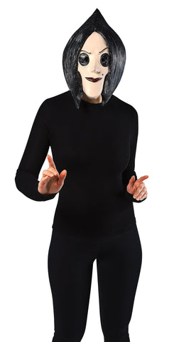Rubies Adult Coraline The Other Mother Deluxe Overhead Latex Mask, As Shown, One Size, As Shown, One size