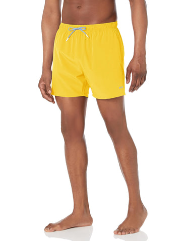 BOSS Color Contrast Logo Swim Trunks