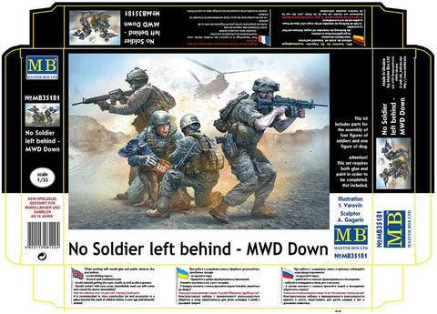 Master Box NO Soldier Left Behind - MWD Down 1/35 35181