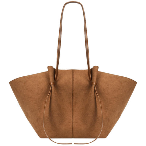 YFGBCX Tote Bag Suede Leather Work Bag for Women Trendy Top Handle Bag Luxury Hobo Handbag with Adjustable Strap