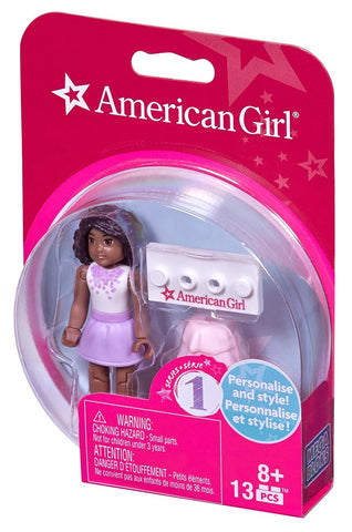 Mega Construx American Girl Series 1 Purple Passion Mini Figure