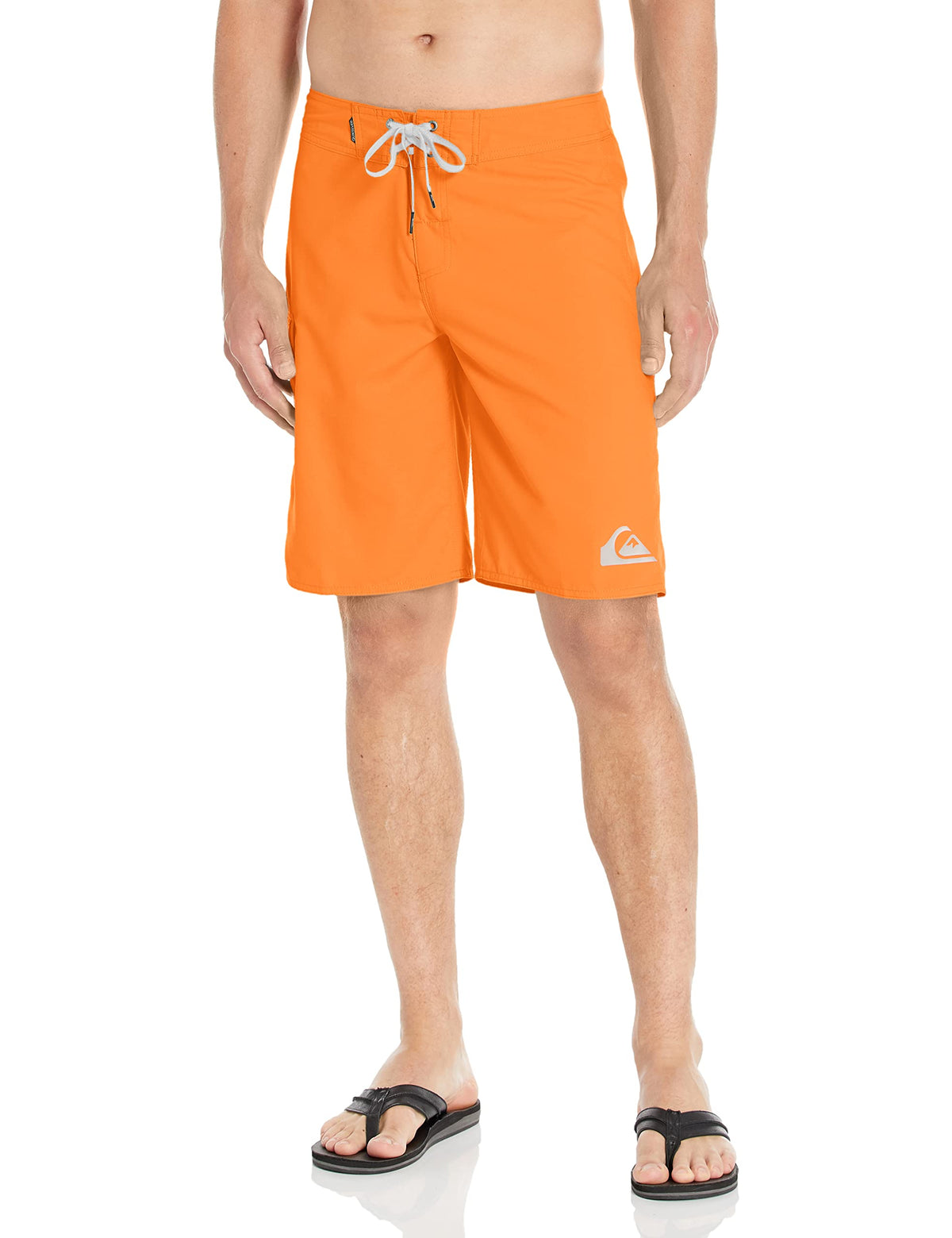 Quiksilver Men's Standard Everyday 21 Board Short Swim Trunk Bathing Suit, Orange POP, 32