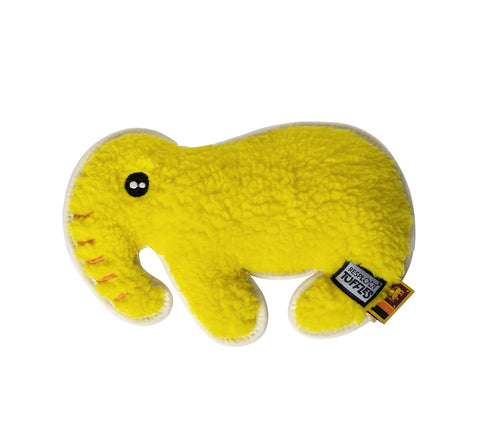 PetLove Resploot Tuffles Elephant, Tough Strong Dog & Puppy Toy with Squeaker, 100% recycled materials