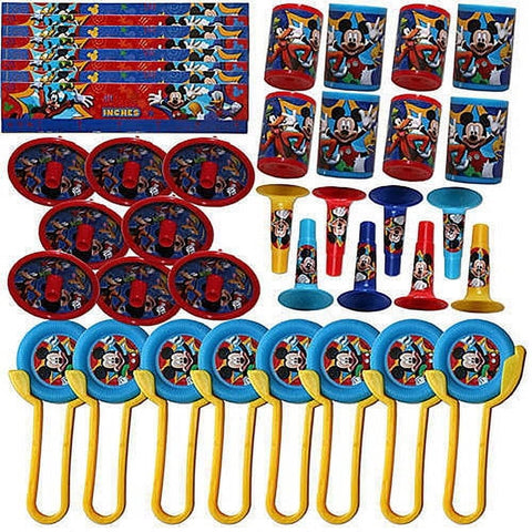 amscan DisneyMickey Mouse Party Supplies | Party Favor | Pack of 100 Multi Color, 24" x 9 1/4"
