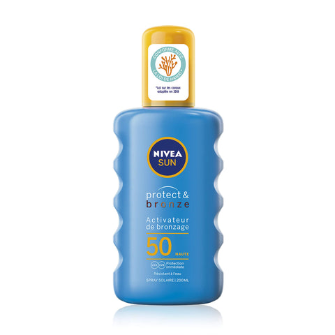 NIVEA SUN Spray Protecteur activateur de bronzage Protect & Bronze FPS 50