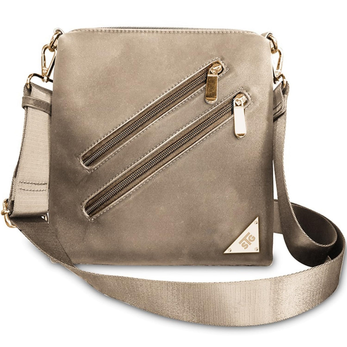 Save the Girls Cell Phone Purse - Touch Screen WomenÃ¢â‚¬â„¢s Crossbody Handbags (Zoe) - Clutch & Crossbody Phone Case with Removable RFID Wallet (Beige)