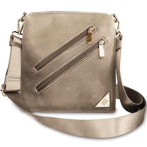 Save the Girls Cell Phone Purse - Touch Screen WomenÃ¢â‚¬â„¢s Crossbody Handbags (Zoe) - Clutch & Crossbody Phone Case with Removable RFID Wallet (Beige)