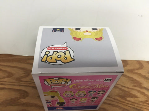 Funko POP Anime: Sailor Moon with Luna Action Figure