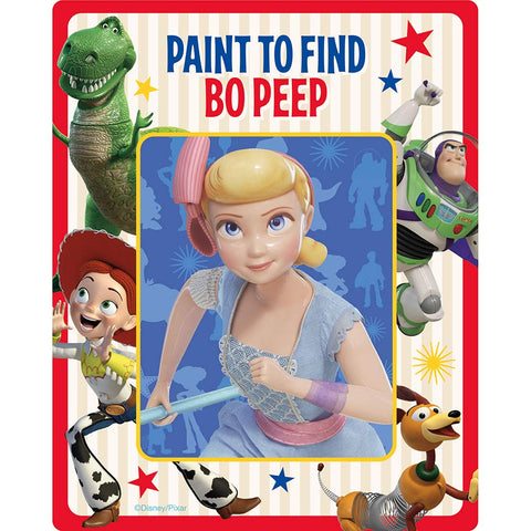 Unique Multicolor Disney Toy Story 4 Magic Watercolor Paint Cards with Brushes (4 Count) - Perfect for Kids, Easy Clean-Up, Mess-Free Art Experience
