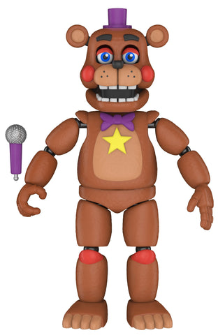 Funko Action Figure: Five Nights At Freddy's (FNAF) Pizza Sim: Rockstar Freddy Fazbear Collectible - FNAF Pizza Simulator - Collectible - Gift Idea - Official Merchandise - Video Games Fans