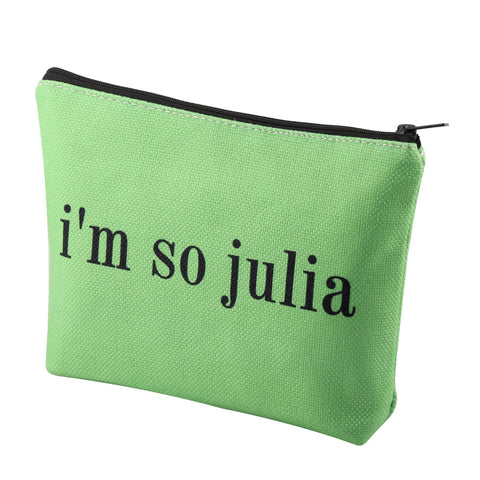 JNIAP Singer Fans Makeup Bag Singer Album Inspired Gifts i'm So Julia Gifts Singer Merchandise (so julia mb)
