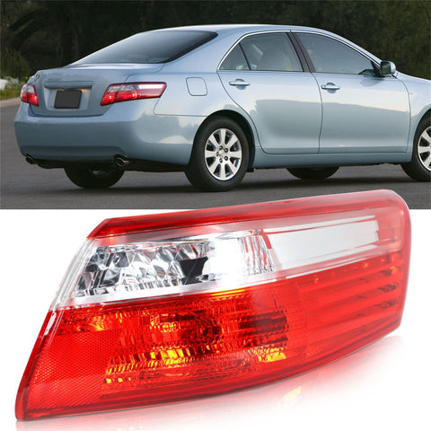 Silscvtt Passenger Side Tail Light Assembly Replacement for 2007 2008 2009 Toyota Camry Right Rear Brake Tail Lamp 8155006240 8155133340