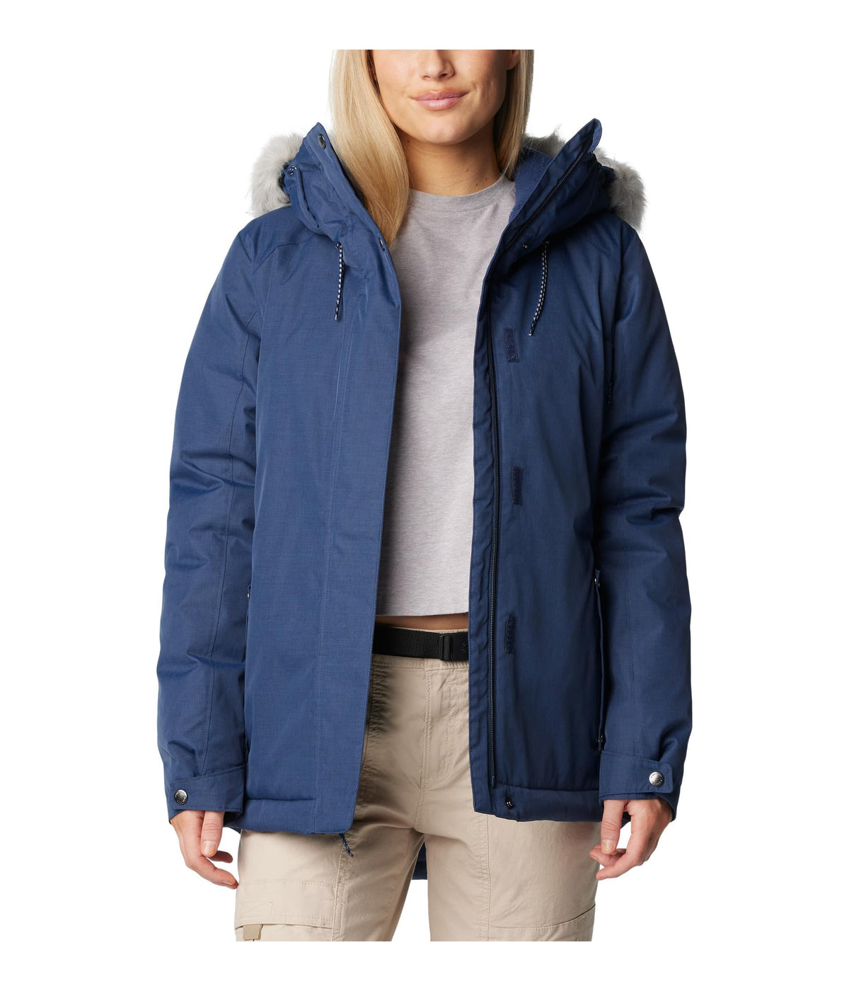 Columbia Women's Suttle Mountain III Insulated Jacket, Collegiate Navy, Small