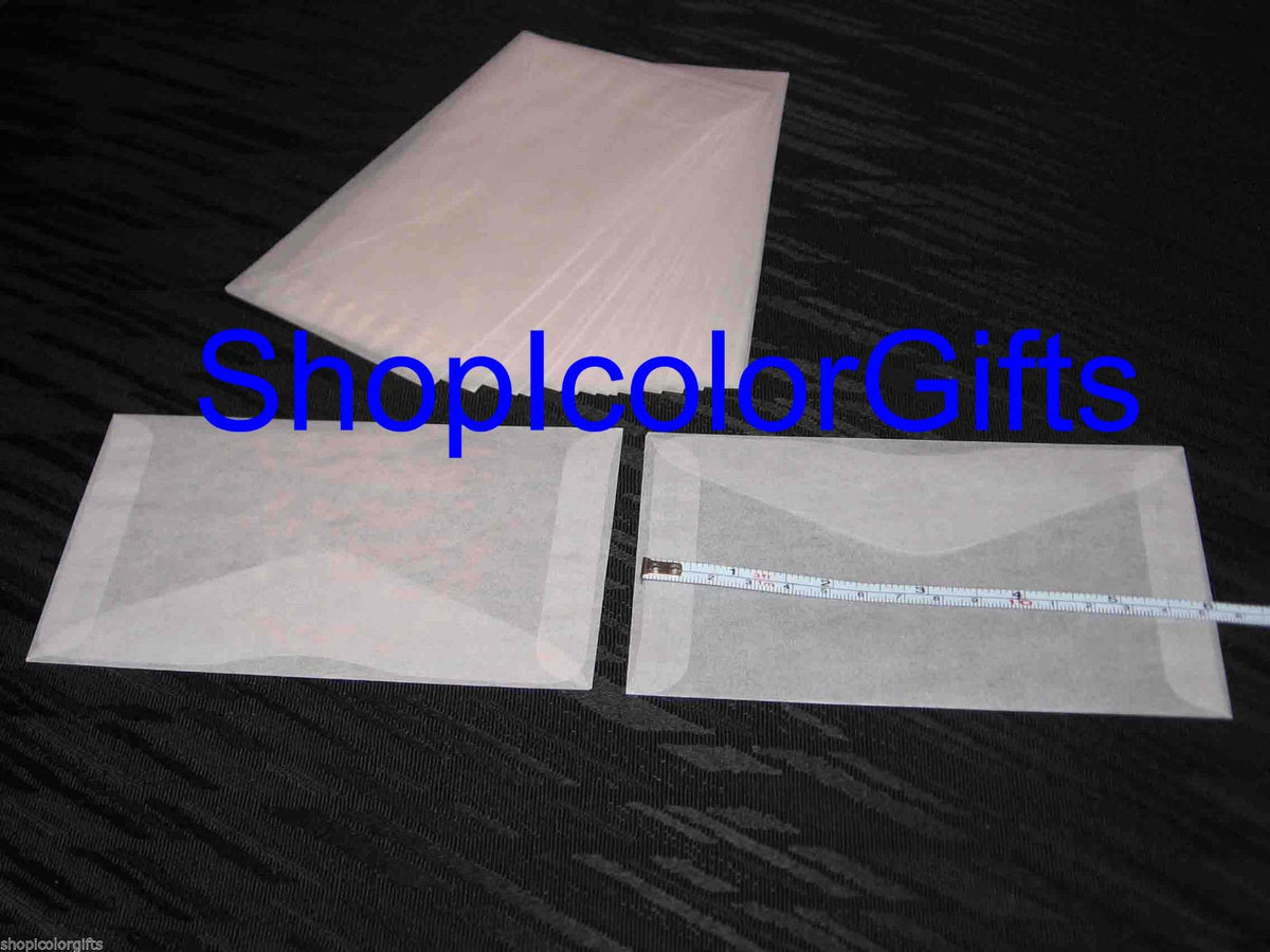 1,000#5 Glassine Envelopes - 3 1/2 X 6 INCHES