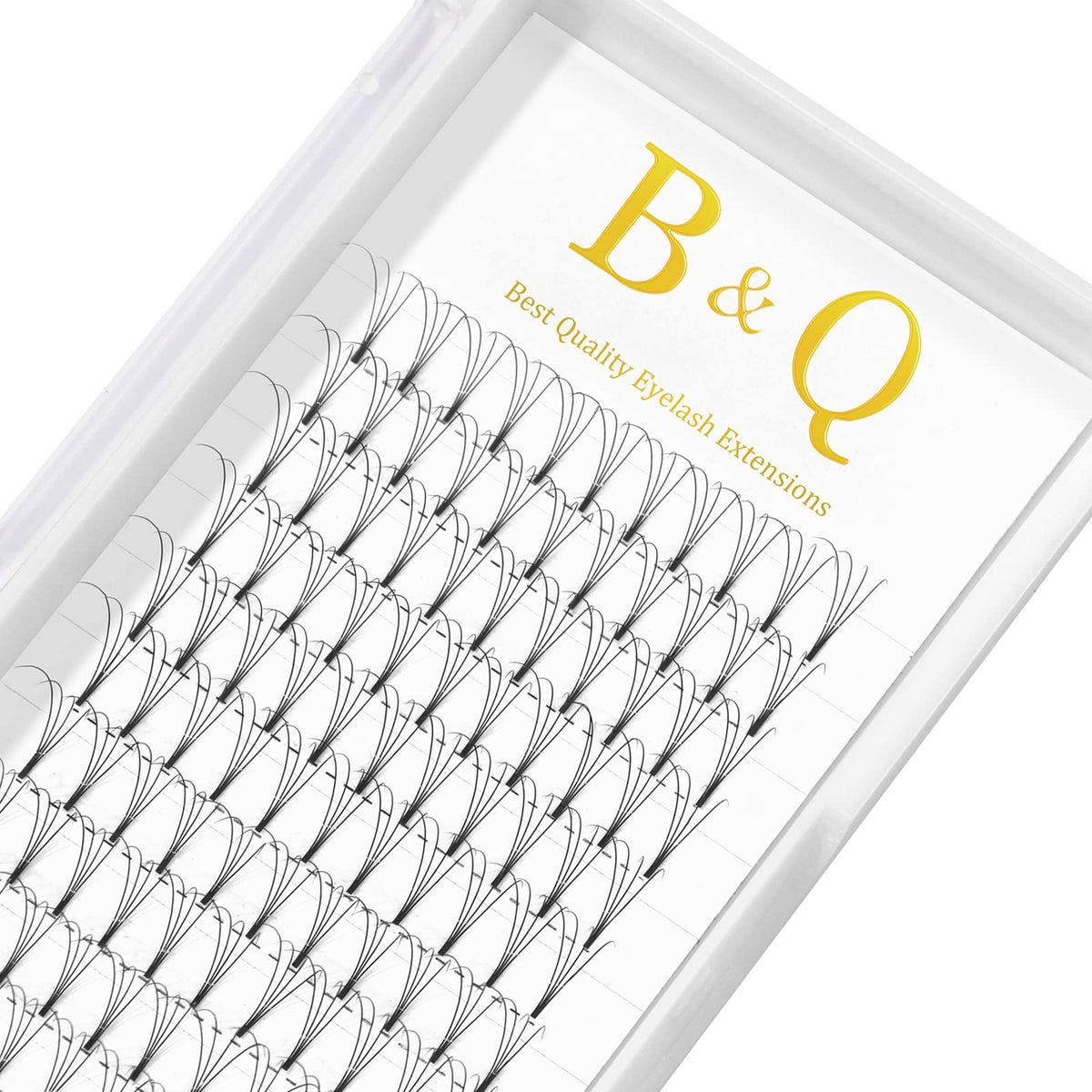 Premade Fans Eyelash Extensions 4D-D-0.07-8-15Mix Short Stem Premade Volume Eyelash Extensions 0.07 0.10 Volume Lash Extensions C D curl Pre made Lash Fans(4D-D-0.07, 8-15mm)