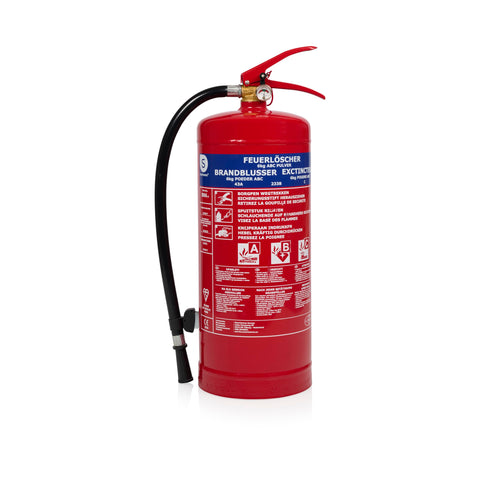 Smartwares - Fire Extinguisher Powder - 6 kg - ABC Classified - FEX-15162
