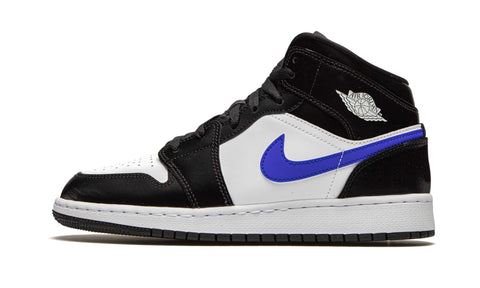 Jordan Youth Air 1 Mid GS 554725 084 Racer Blue - Size 6Y