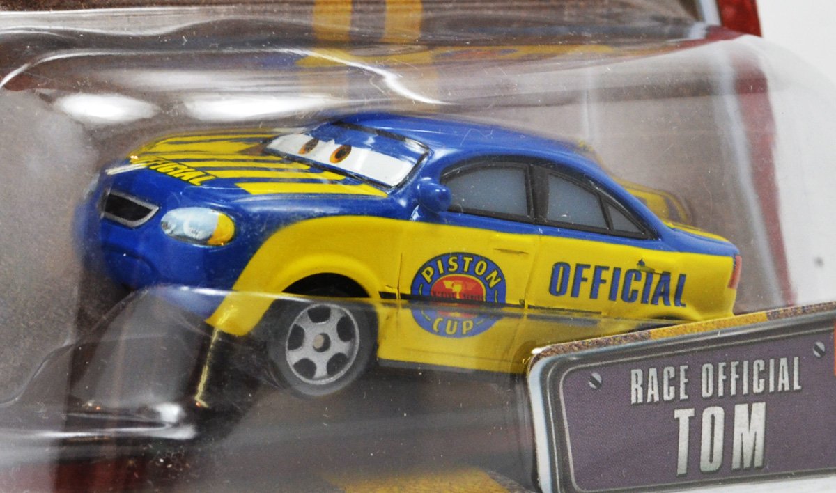 RACE OFFICIAL TOM #57 Disney / Pixar CARS 1:55 Scale THE WORLD OF CARS Die-Cast Vehicle