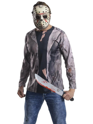 Rubie's 36573 Official Jason Voorhees Friday The 13th Adult Costume Kit (One Size)