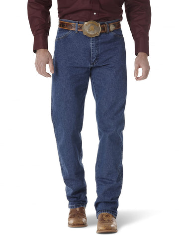 Wrangler Men's Original Fit Jean Jeans, Stonewashed, 35W / 36L