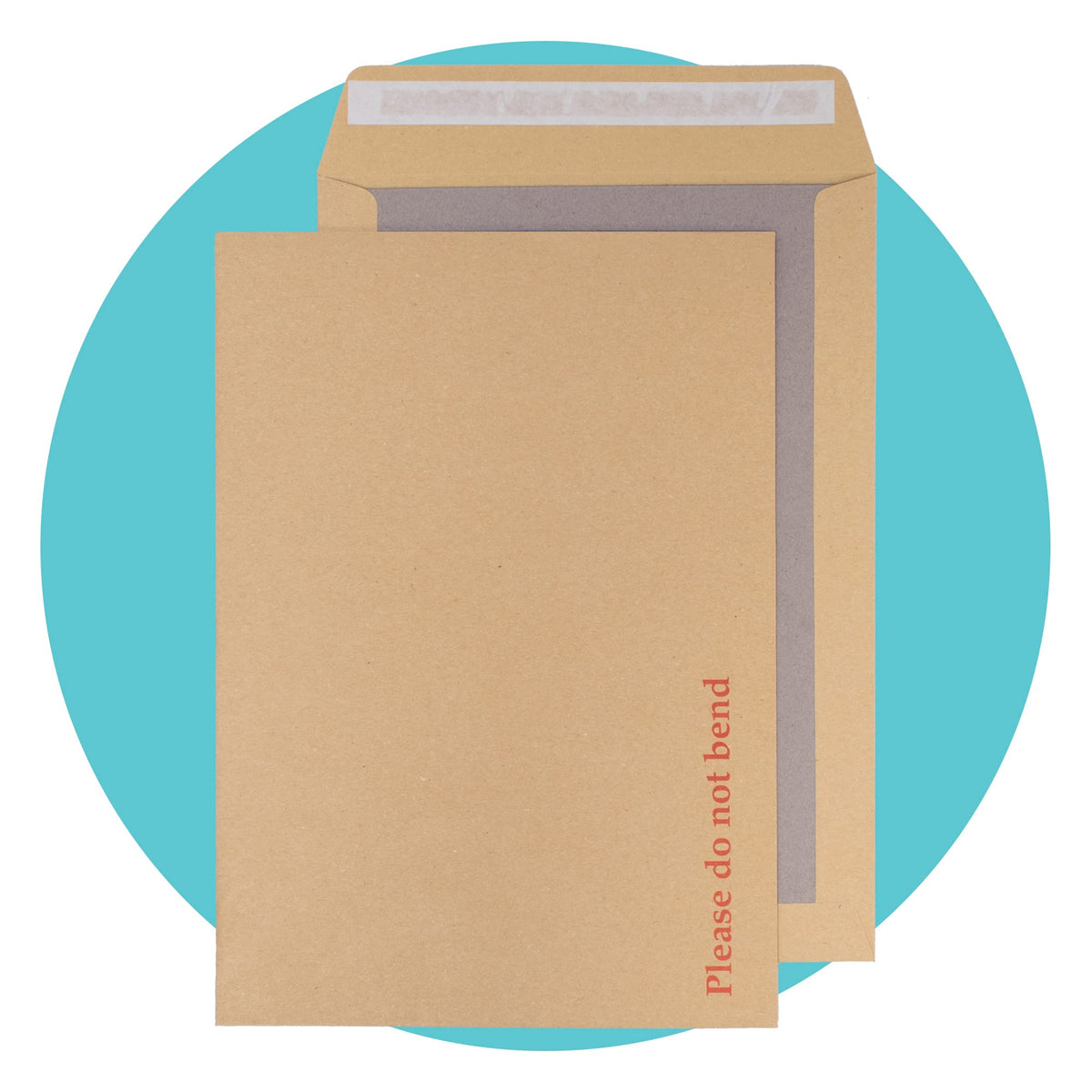 Triplast 50 x A4 C4 Manilla Hard Board Back Envelopes (324x229mm) - Cardboard Backed Envelopes with Peel & Seal Strip - Rigid Do Not Bend Envelopes for Mailing Posting Shipping & Storing Documents