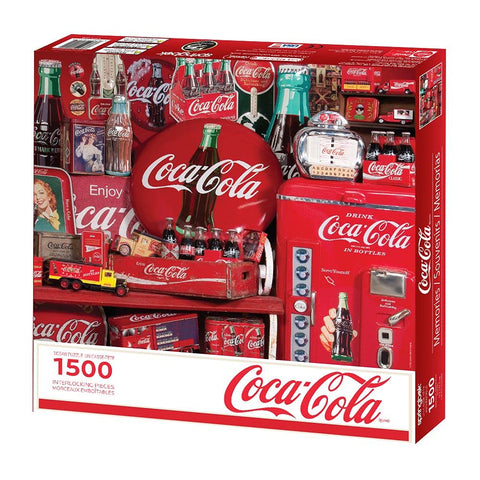 Springbok's 1500 Piece Jigsaw Puzzle Coca-Cola Memories - Made in USA