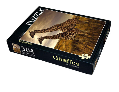 Giraffes 504 Piece Jigsaw Puzzle 16" X 20"