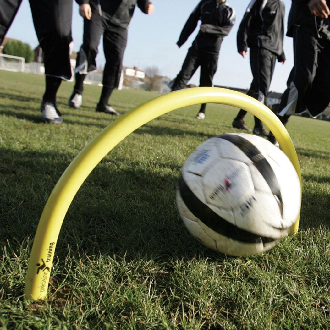 Precision Training Football Outdoor Spiked Passing Arc Set Of 3