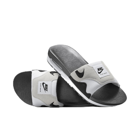 NIKE Men's Sneaker, White Black Lt Neutral Grey, 5.5