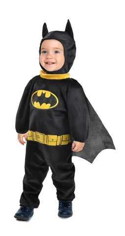 Ciao 11724.1-2 Batman Baby costume onesie disguise official DC Comics (Size 1-2 years), Black, Yellow