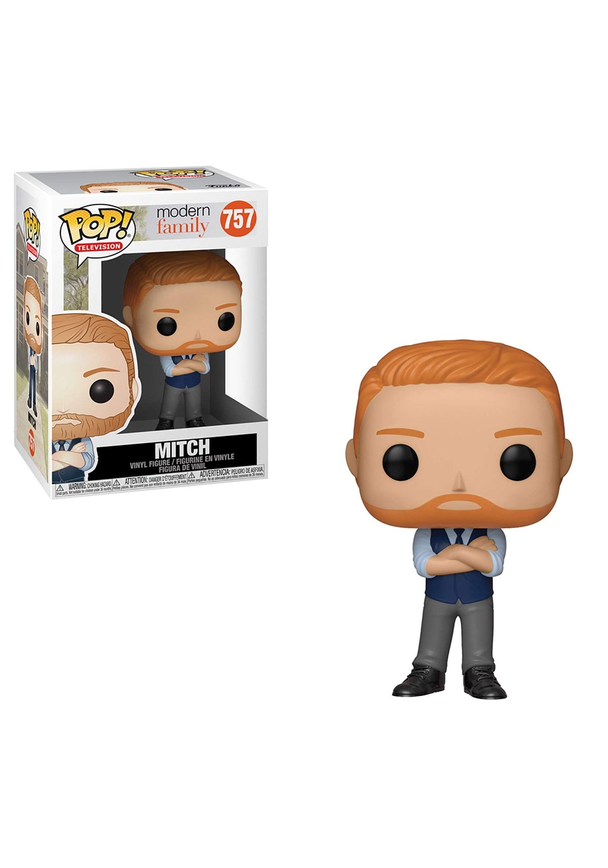 Funko Pop! TV: Modern Family - Mitch Toy, Multicolor