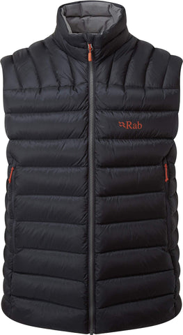 Rab MenÃƒÆ’Ã†â€™Ãƒâ€šÃ‚Â¢ÃƒÆ’Ã‚Â¢ÃƒÂ¢Ã¢â€šÂ¬Ã…Â¡Ãƒâ€šÃ‚Â¬ÃƒÆ’Ã‚Â¢ÃƒÂ¢Ã¢â€šÂ¬Ã…Â¾Ãƒâ€šÃ‚Â¢s Electron Pro Vest Water-Resistant Down Insulated for Trekking, Mountaineering, & Casual - Beluga - X-Large
