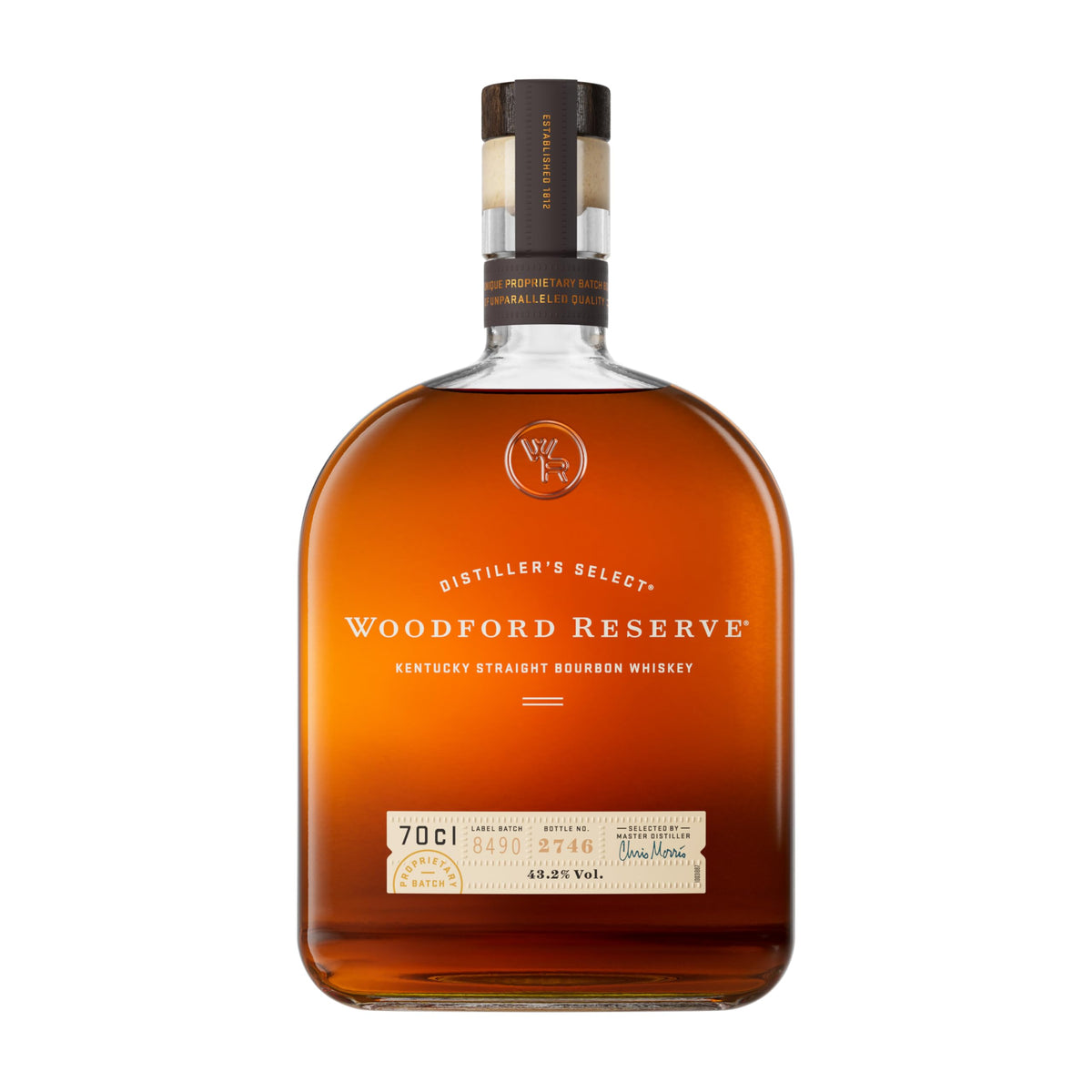 Woodford Reserve Bourbon Whiskey, 70cl