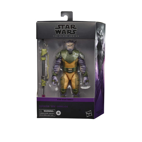 STAR WARS The Black Series Garazeb ÃƒÂ¢Ã¢â€šÂ¬Ã…â€œZebÃƒÂ¢Ã¢â€šÂ¬Ã‚Â Orrelios Toy 6-Inch-Scale Rebels Collectible Deluxe Action Figure, Kids Ages 4 and Up