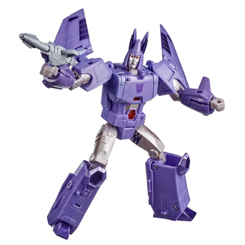 Transformers Toys Generations War for Cybertron: Kingdom Voyager WFC-K9 Cyclonus Action Figure - Kids Ages 8 and Up, 7-inch