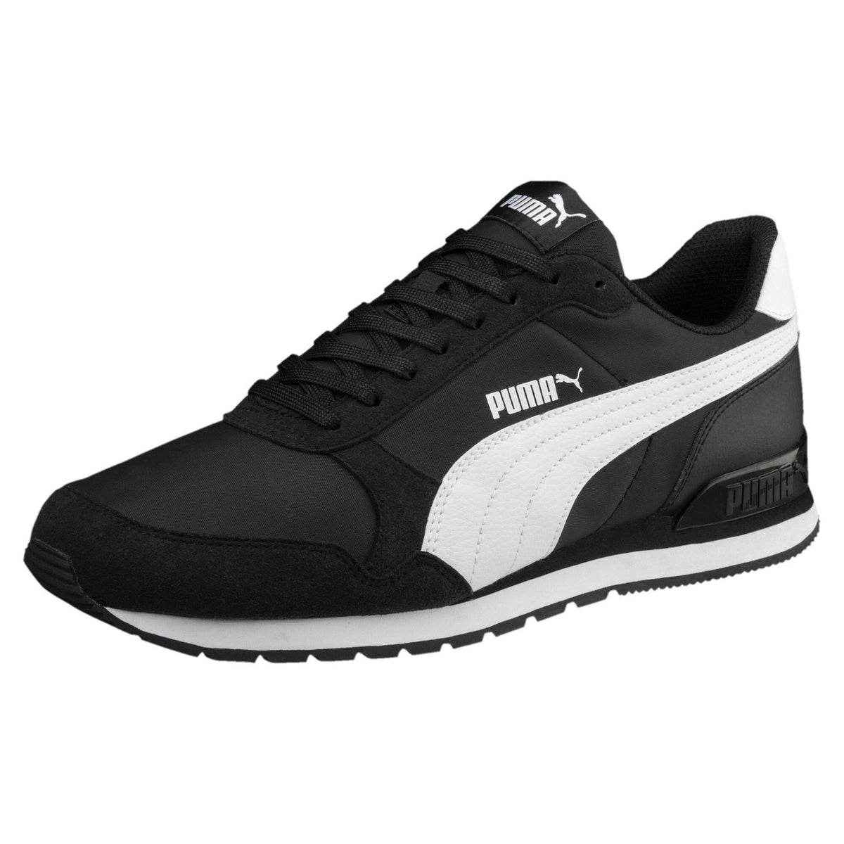 PUMA Unisex Adult St Runner V2 Nl Cross Trainers, Black Black White 1, 5.5 UK (38.5 EU)