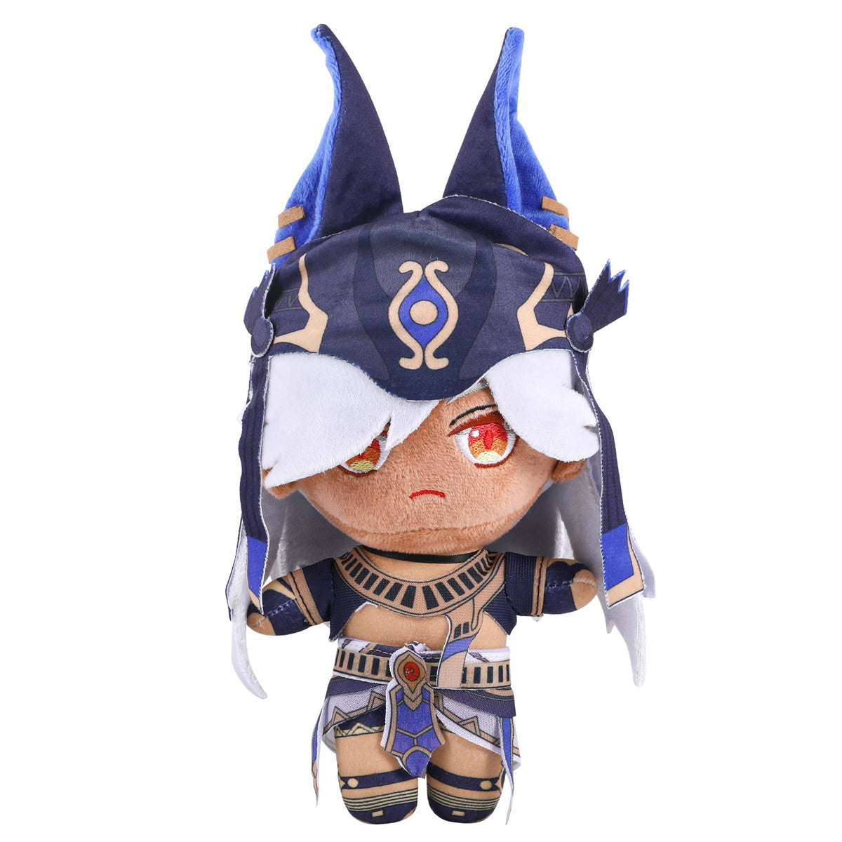 Genshin Impact Character Plush Doll, Plushie Stuffed Doll, Costume Plushy Props for Genshin Fans (Cyno)