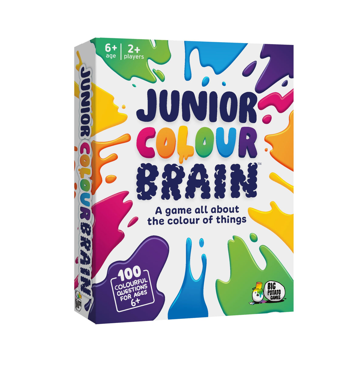 Junior Colourbrain Board Game: Ultimate Game for Families Fun for Kids and Adults Multicoloured, Fun Board Game for Families