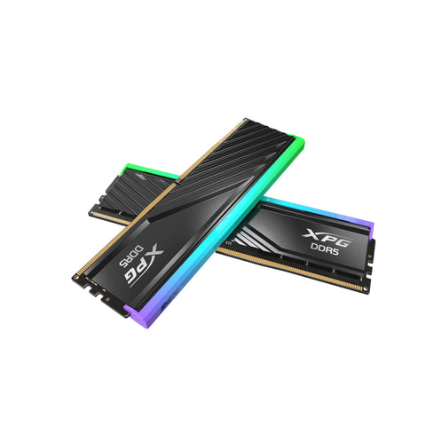 XPG Lancer Blade RBG DDR5 6400MHz CL32 32GB (2x16GB) PC5-51200 RAM 288-Pins UDIMM Desktop Memory Kit Black Heatsink(AX5U6400C3216G-DTLABRBK)