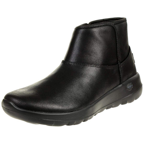 Skechers Women's On-The-go Joy Chukka Boot, Black, 5