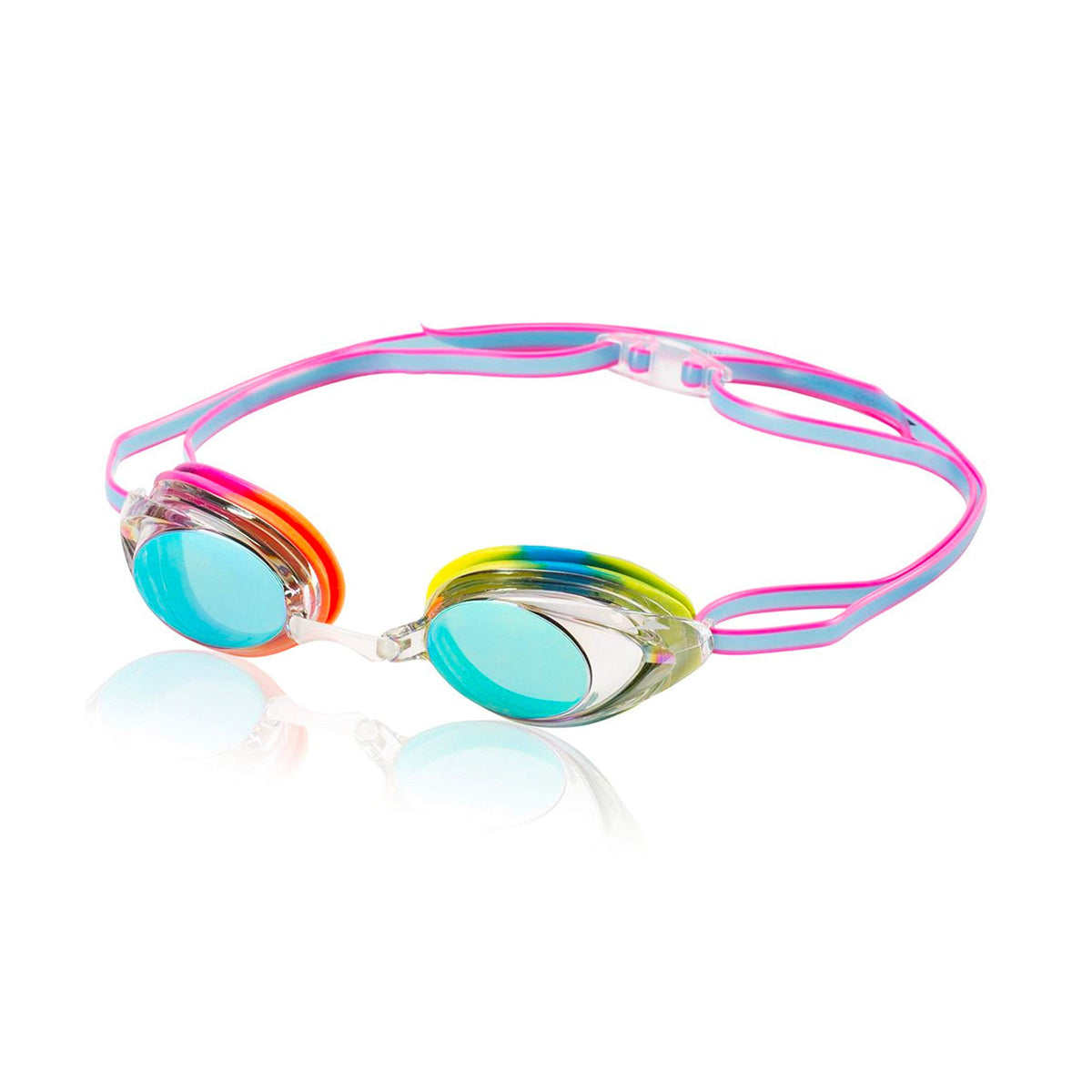 Speedo Unisex-Adult Swim Goggles Mirrored Vanquisher 2.0