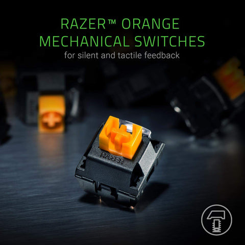 Razer BlackWidow Lite (Orange Switch) - US Layout