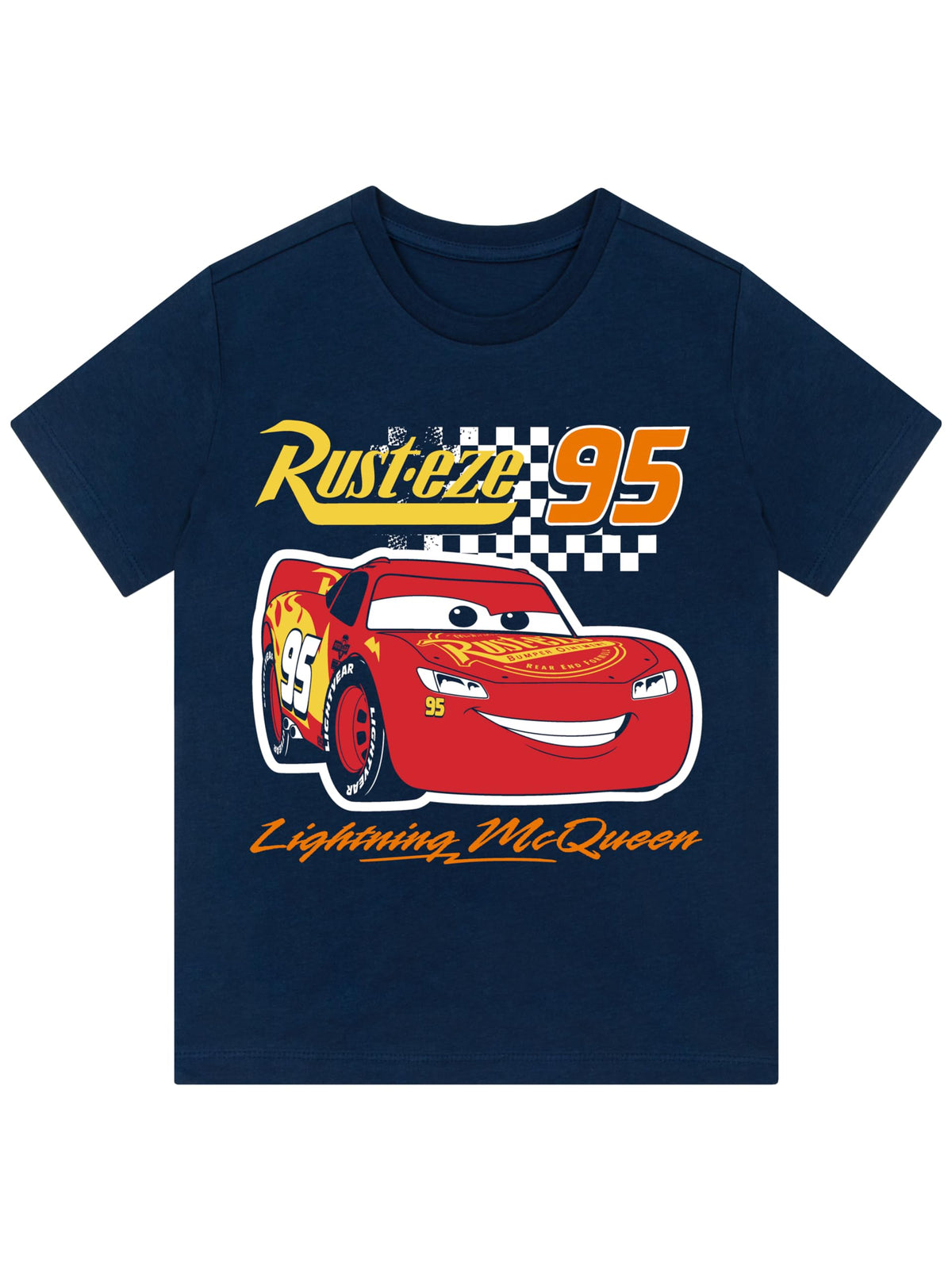 Disney Cars Shirt | Lightning McQueen Tshirt | Boys T-Shirts | Blue 8