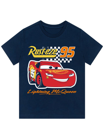 Disney Cars Shirt | Lightning McQueen Tshirt | Boys T-Shirts | Blue 8