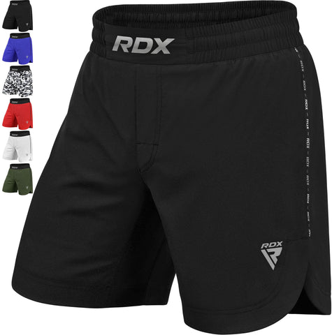 RDX MMA Shorts for Training and Kick boxing, Trunks for Bodybuilding, Cage Fighting, Muay Thai,BJJ Grappling and Combat Sports, Workout Clothing with Inner Pocket and Drawstring for Martial Arts, Gym